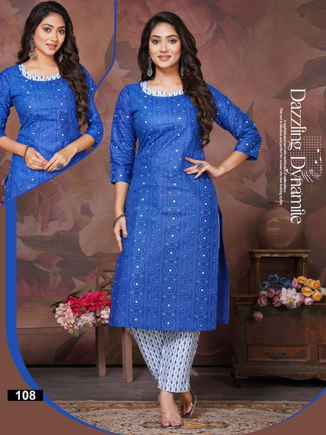 shivay kajol vol 1 Cotton kurti with Bottom Catalog
